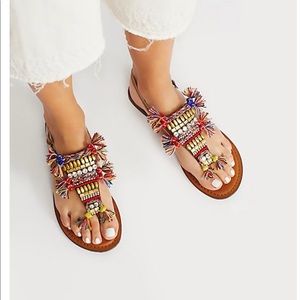 ❗️❗️SOLD❗️❗️Gorgeous brand new bohemian sandals